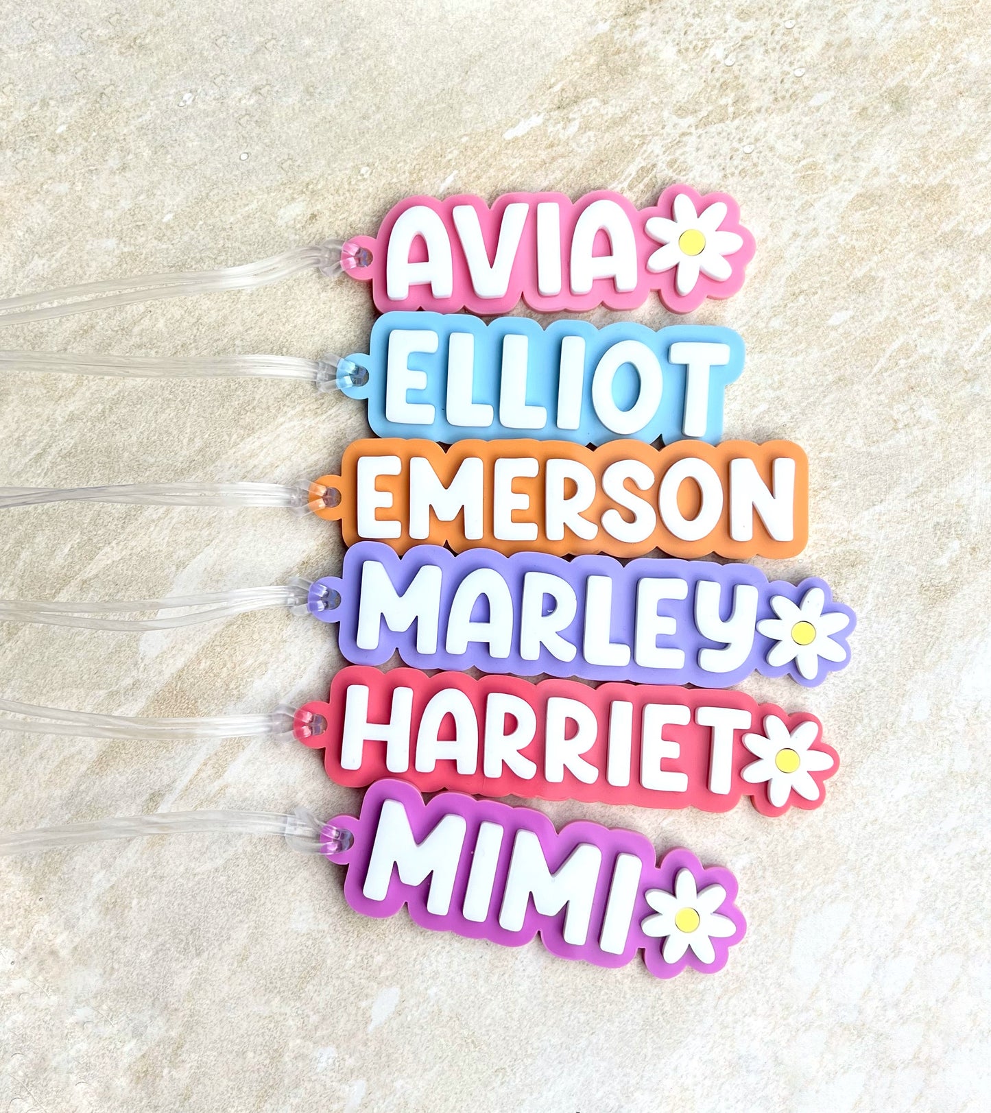 Personalised Bag Tag - Double Layer 3D Acrylic