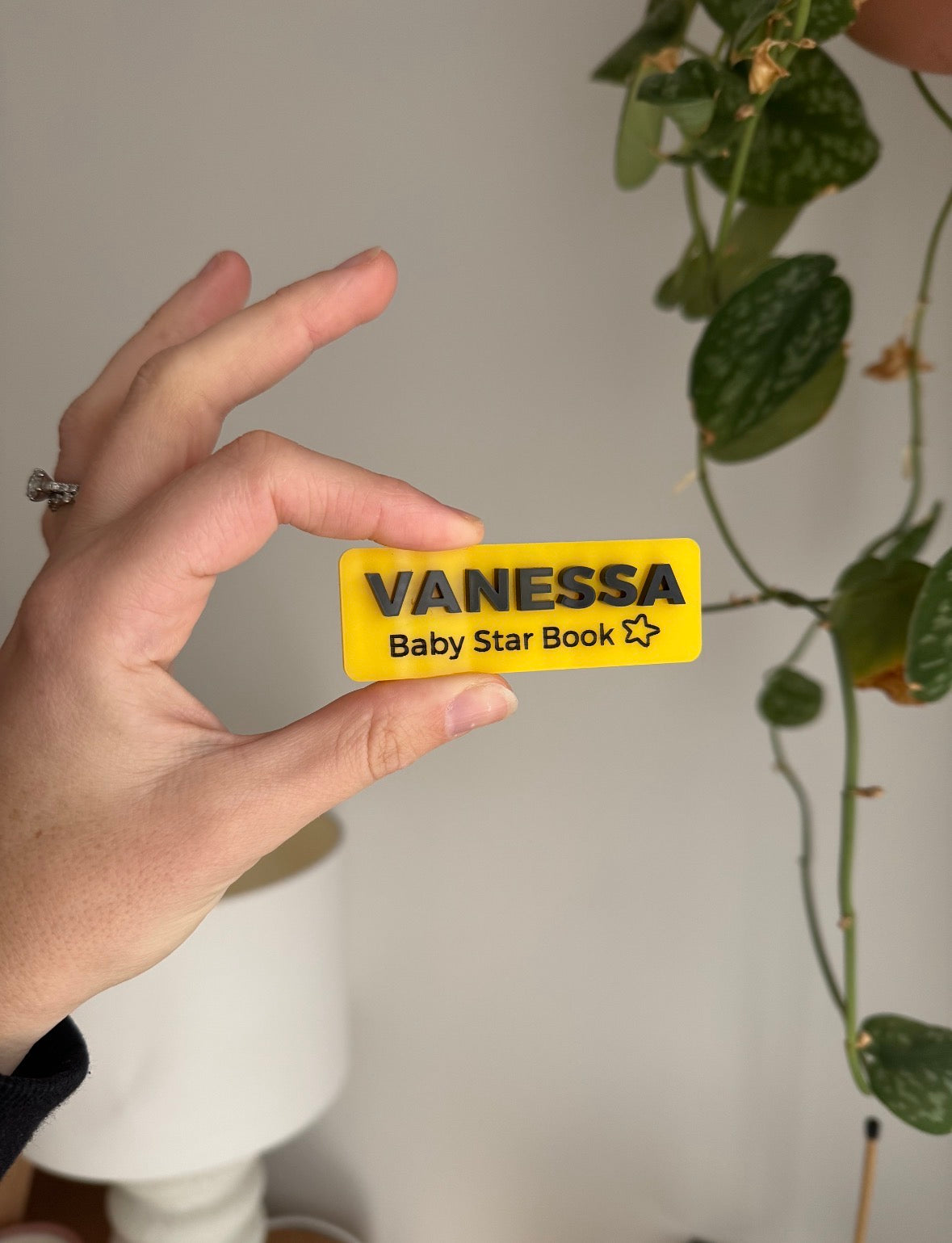 Magnetic Name Badge - 3D Acrylic