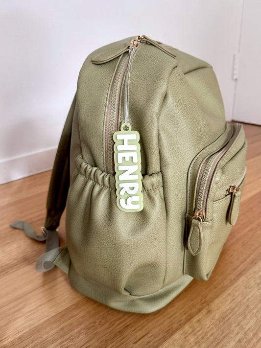 Personalised Bag Tag - Double Layer 3D Acrylic