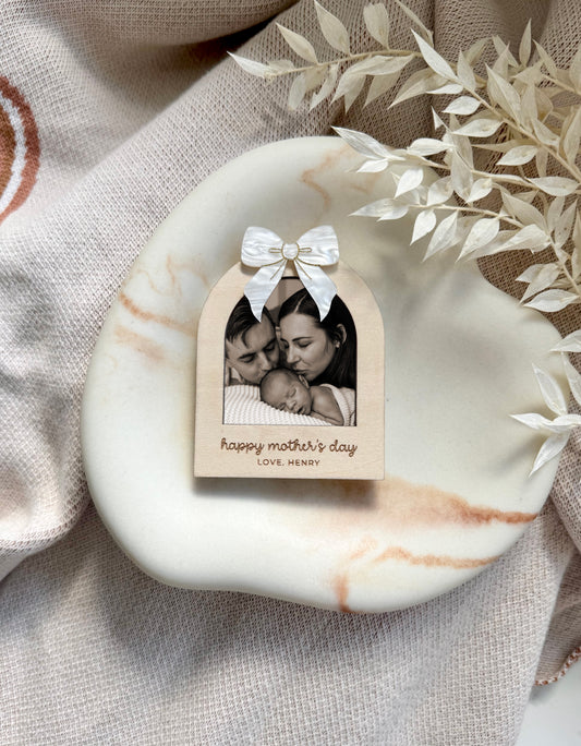 PERSONALISED ARCH PHOTO FRAME MAGNET - MINI
